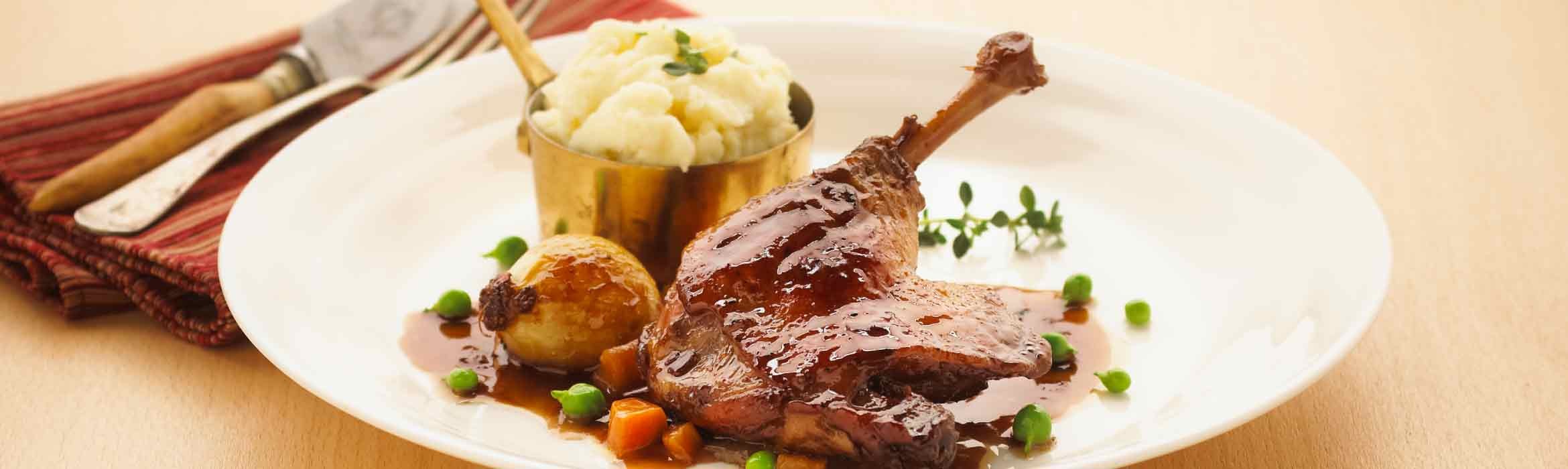 Pinot Braised Duck Leg Recipe