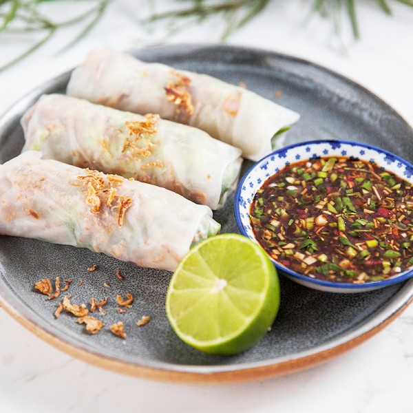 Peking Duck Rice Paper Rolls Recipe