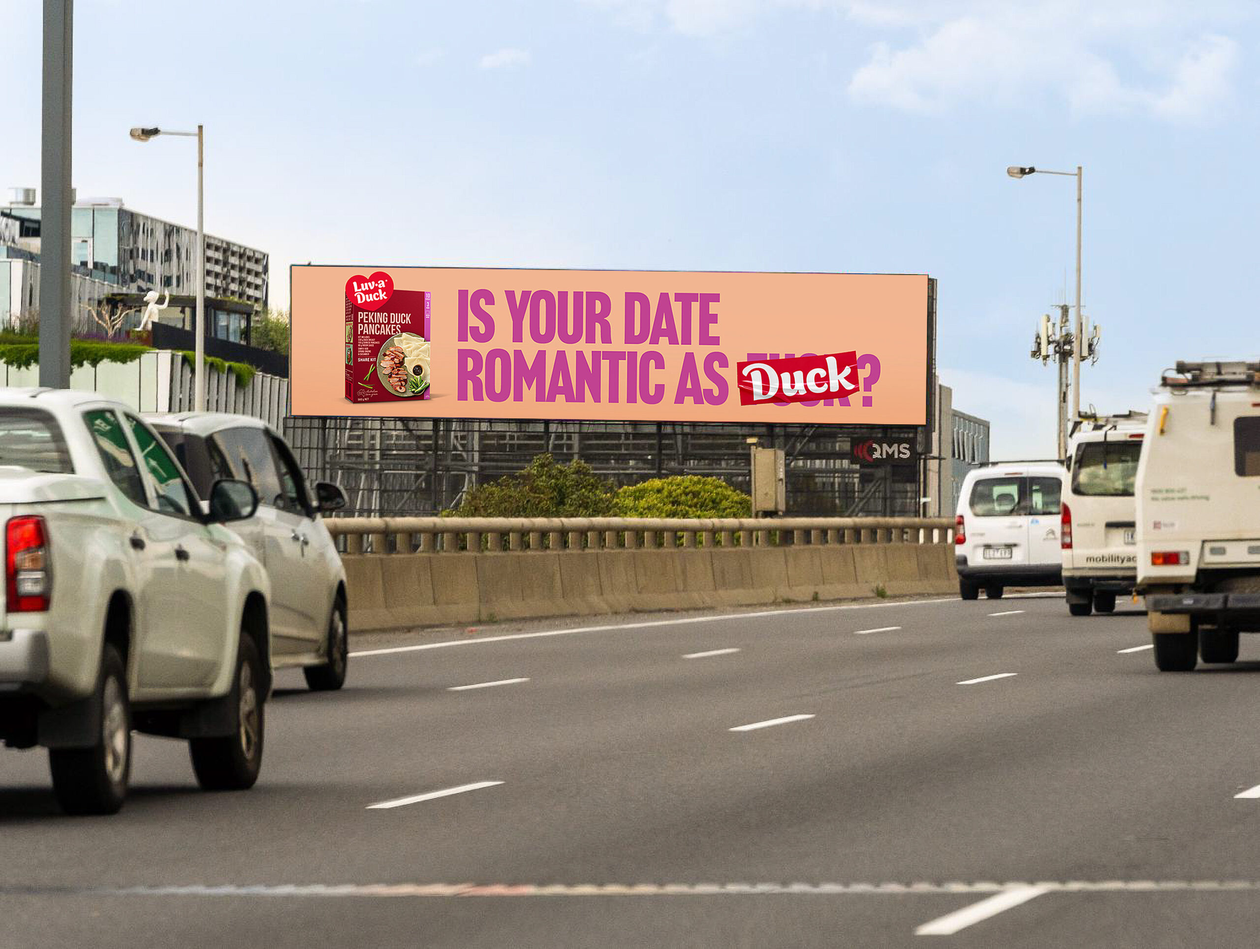 Luv-a-Duck’s Quacking Good Valentine’s Day OOH Campaign Hits Melbourne!