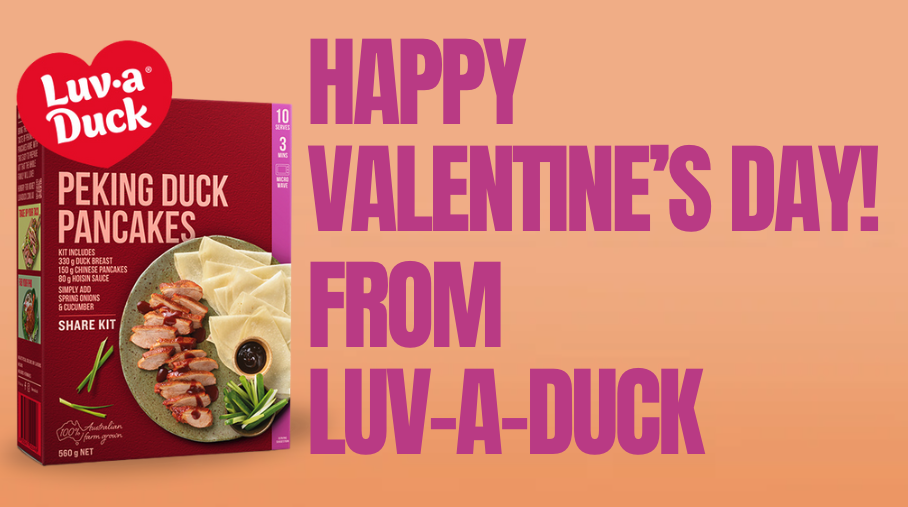 Luv-a-Duck is bringing the love to the radio airwaves this Valentine’s Day!