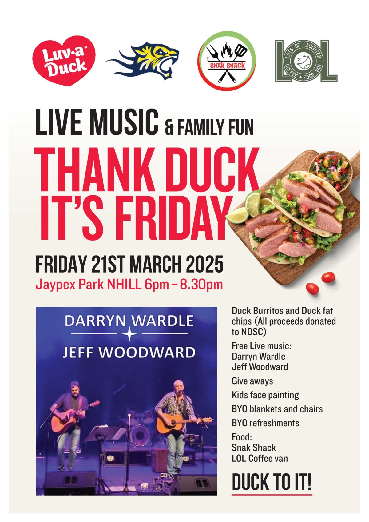 Thank Duck It’s Friday in Nhill!